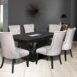 Jordan Dining Suite (grey chairs)