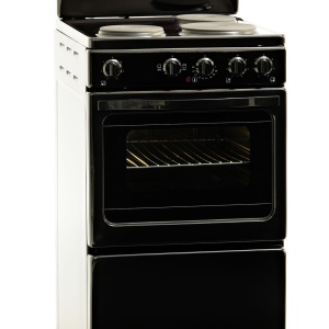 Univa 305 3 Plate Compact Stove -black