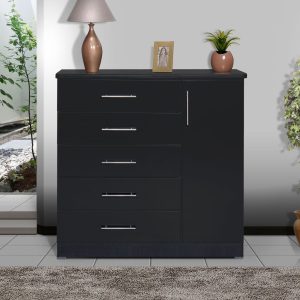 Giant Chest Of Drawers - Black/White