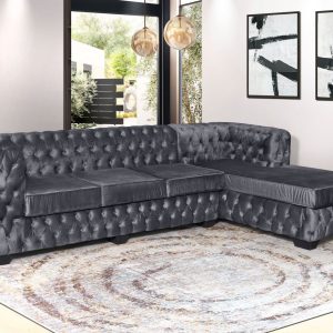Chesterfield corner grey
