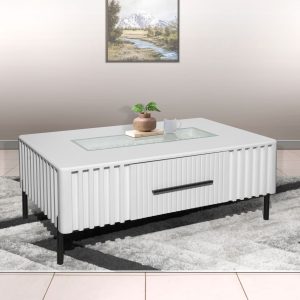 Royal coffee table white