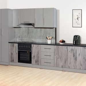 Euro GREY fitted kitchen(excluding stove)