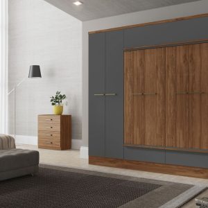 410 titanium 6 door wardrobe