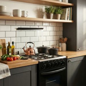 Obac 4 Plate Electric Stove Black OB500EZ