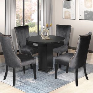 Venise Round Dining Set (5 Piece)