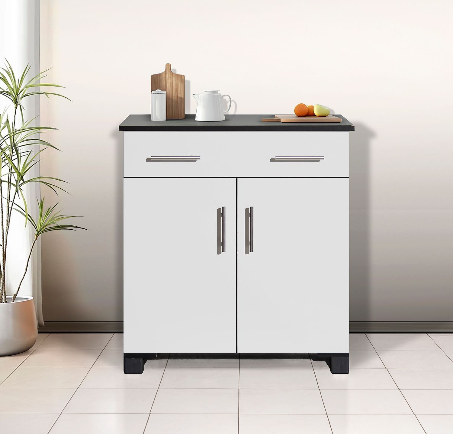Combo 4 - Montreal 2-Door Wardrobe, 2-Door Special Base Unit & 4-Star Double Bed