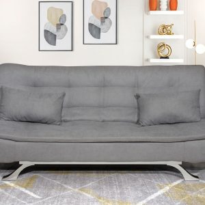 612 sleeper couch grey