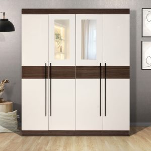 MF 761-4 door Robe pear + dark grey