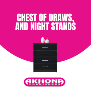Chest of Drawers, and Night Stands