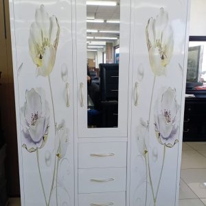 Mw 7788 steel wardrobe +built in safe